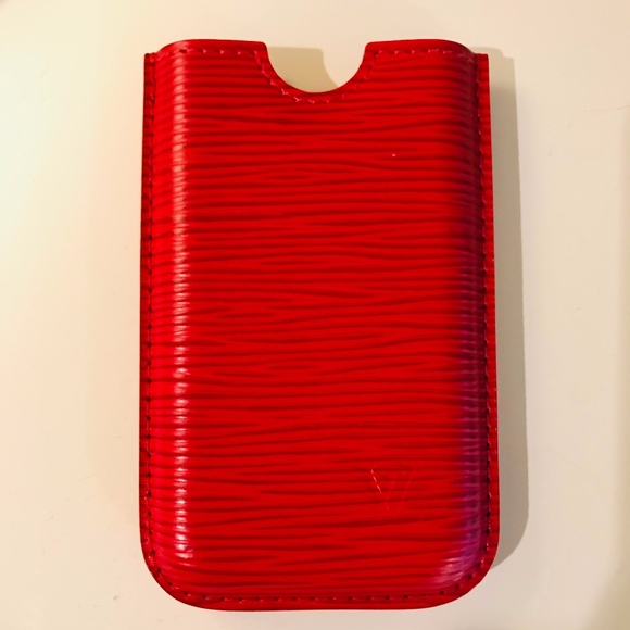 Louis Vuitton EPI Red First Generation iPhone Case - Picture 2 of 5